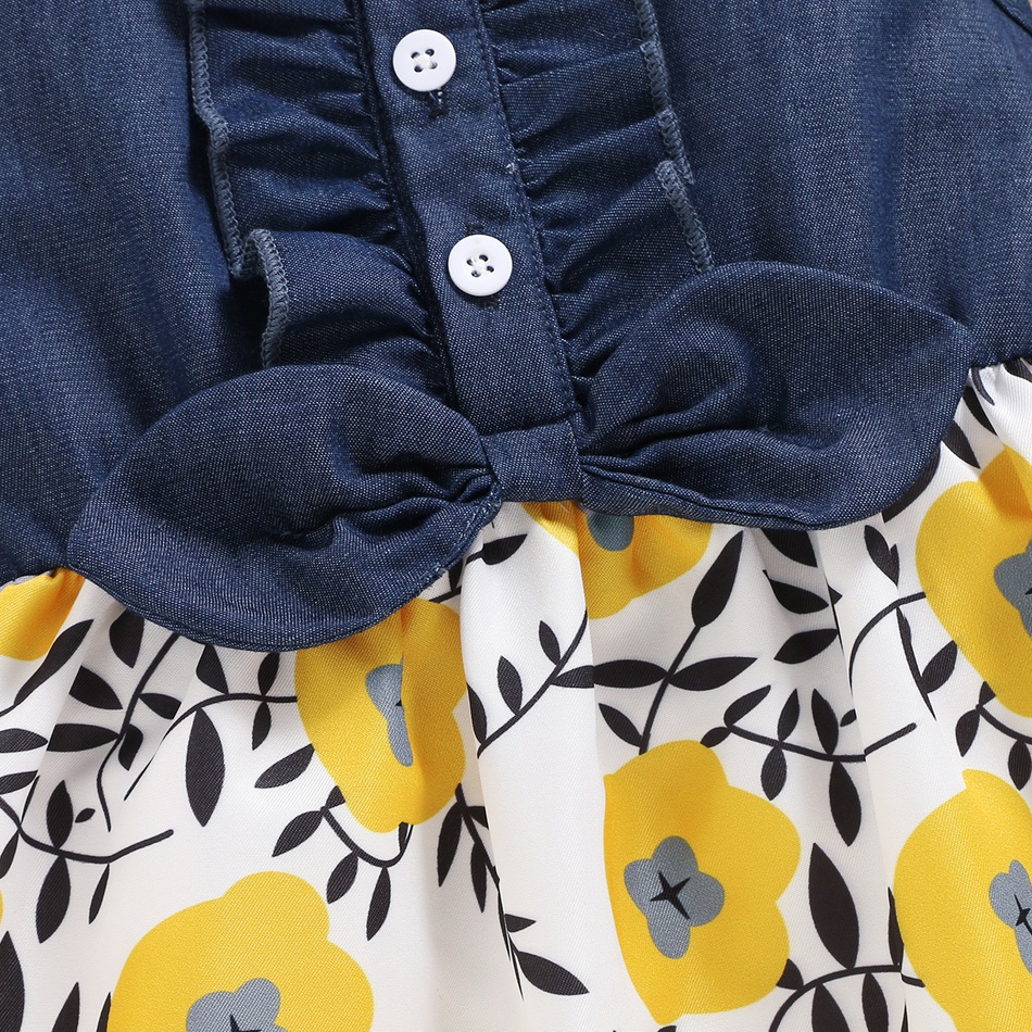 Baby Sweet Denim Flower Dress
